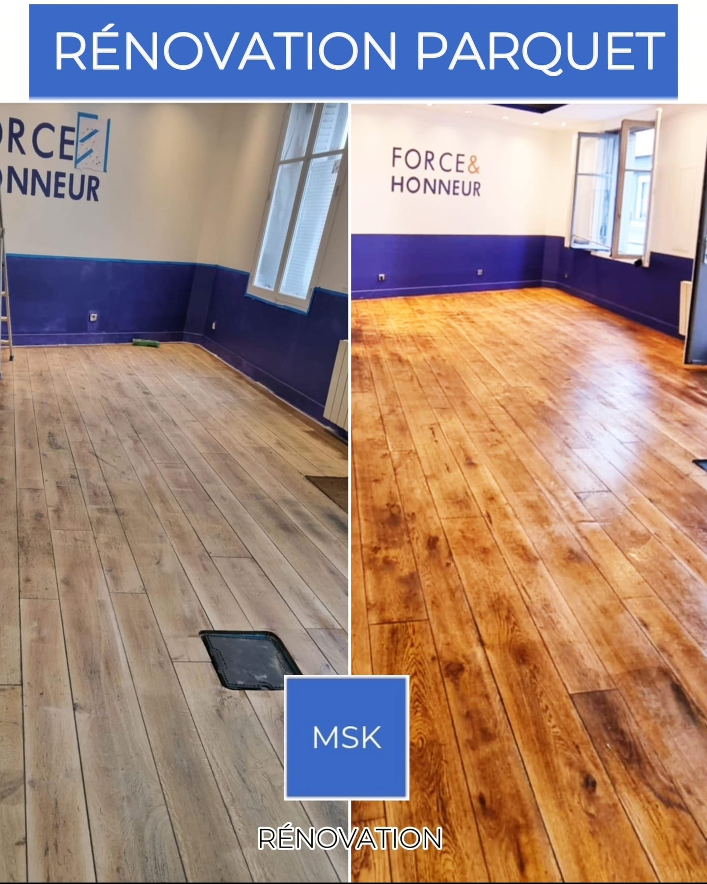 Renovation parquet - MSK Rénovation